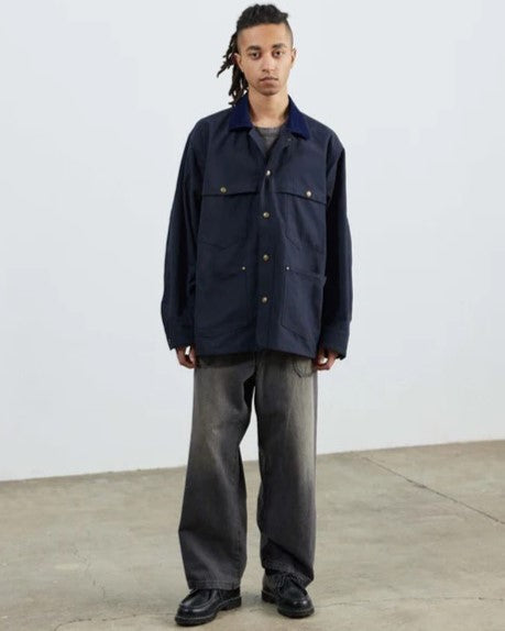 ARMY TWILL DUCK LOGGER JACKET NAVY