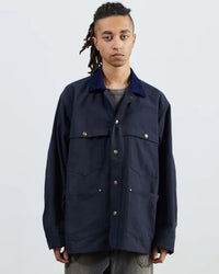 ARMY TWILL DUCK LOGGER JACKET NAVY