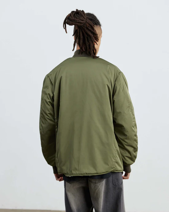ARMY TWILL  PE WEATHER REVERSIBLE BLOUSON BLACK