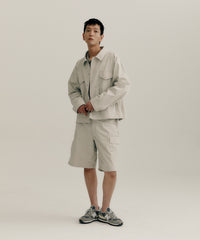 ANOTHER OFFICE / Link M51 Shorts Pacific Khaki