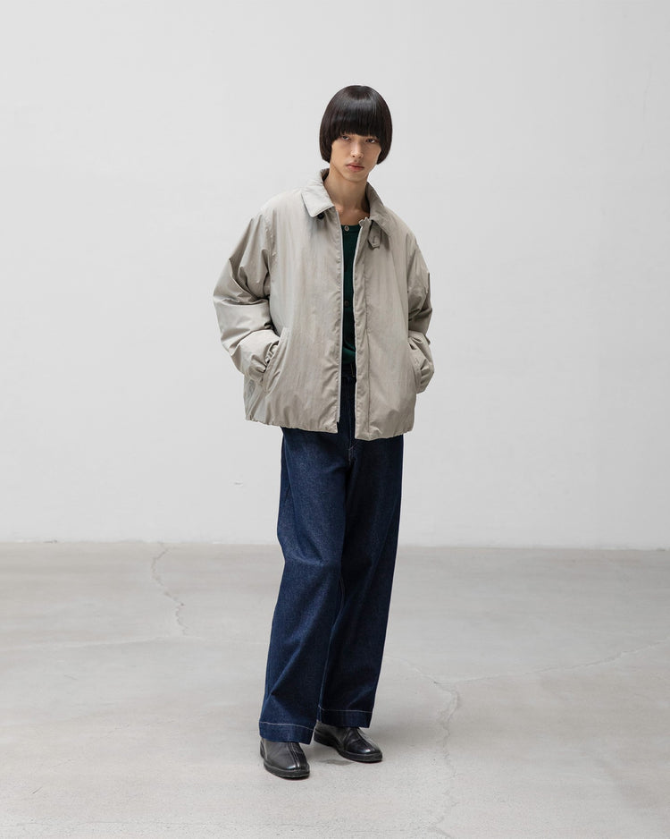 ANOTHER OFFICE / Plenty Belted Denim Slacks ONE WASHED