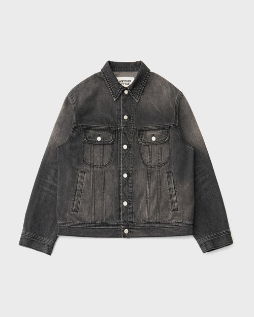 ANOTHER OFFICE / Rider Denim Jacket FADED BLACK
