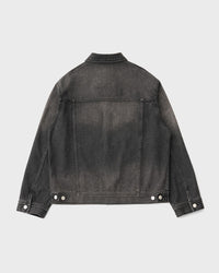 ANOTHER OFFICE / Rider Denim Jacket FADED BLACK