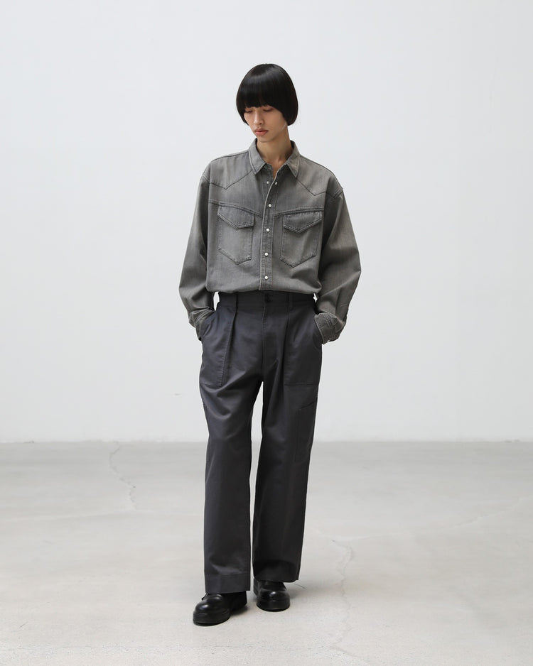 ANOTHER OFFICE / Santiago Fatigue Pants GRAPHITE