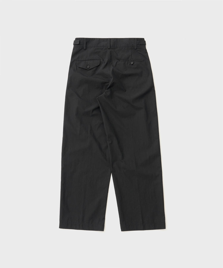 ANOTHER OFFICE / Santiago Officer Pants Almost Black