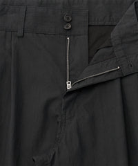 ANOTHER OFFICE / Santiago Officer Pants Almost Black