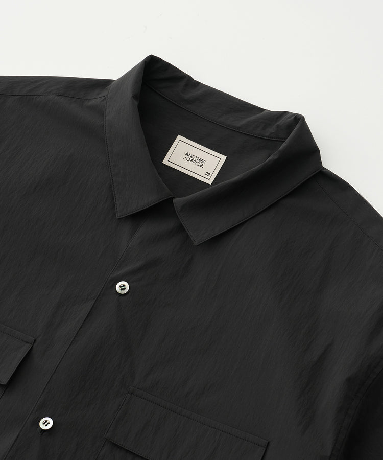 ANOTHER OFFICE / Voyager Shirt - Jacket Black