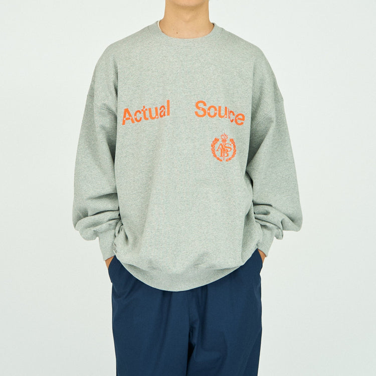 FreshService / AS×FS LIGHT OZ CREW NECK SWEAT "COLLEGE"