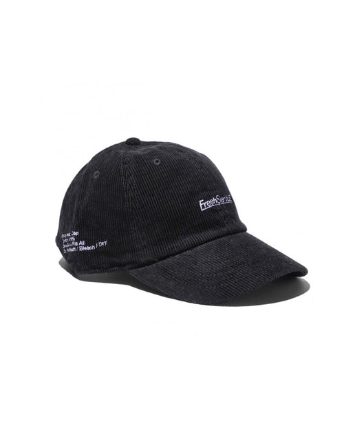 FreshService / CORDUROY CORPORATE CAP BLACK