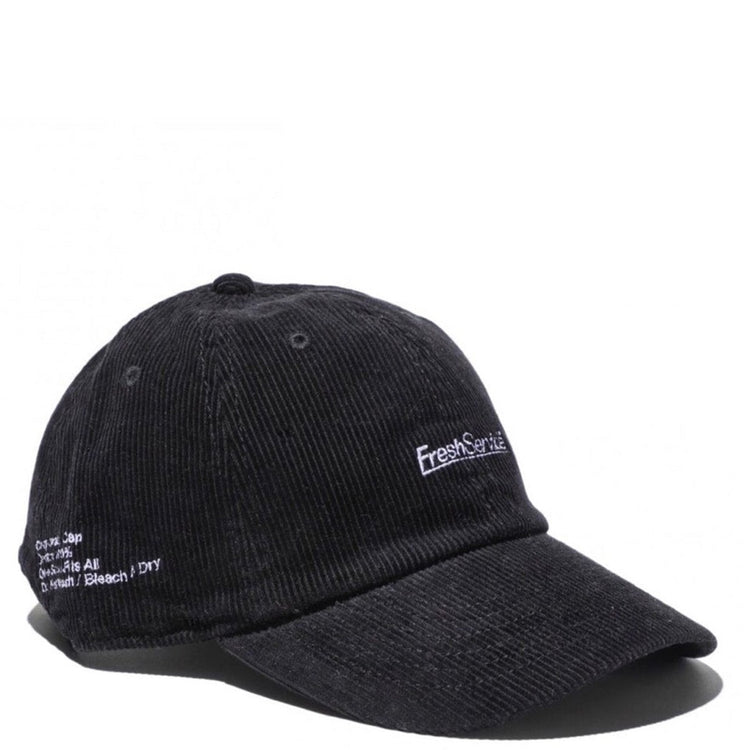 FreshService / CORDUROY CORPORATE CAP BLACK