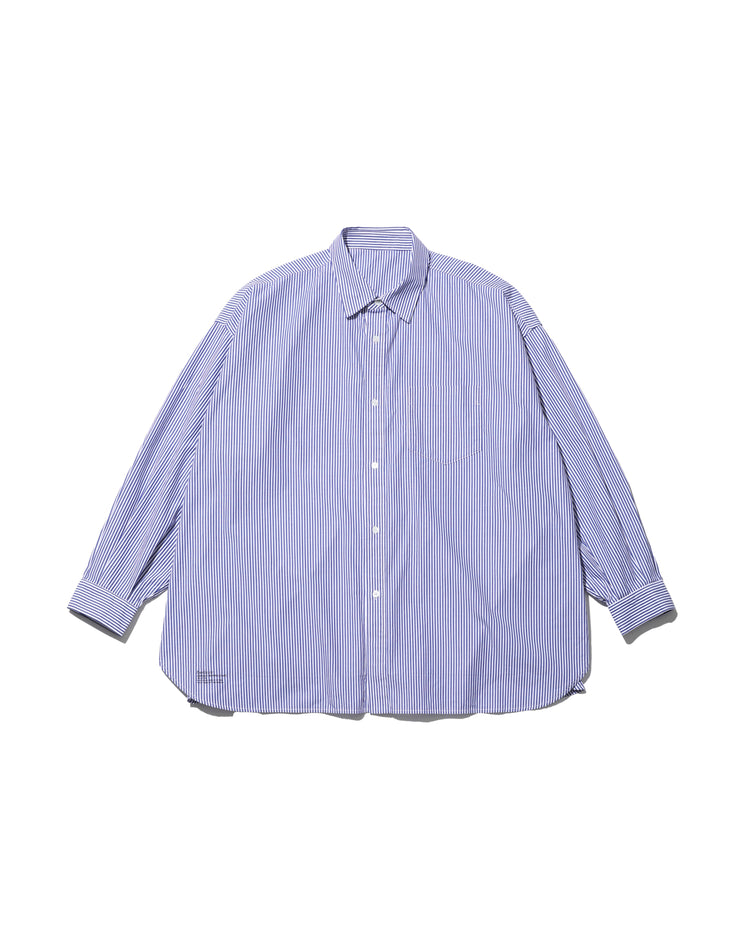 FreshService / CORPORATE UNIFORM L/S SHIRT BLUE STRIPE