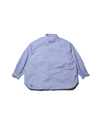 FreshService / DRY OXFORD CORPORATE L/S B.D.SHIRT BLUE