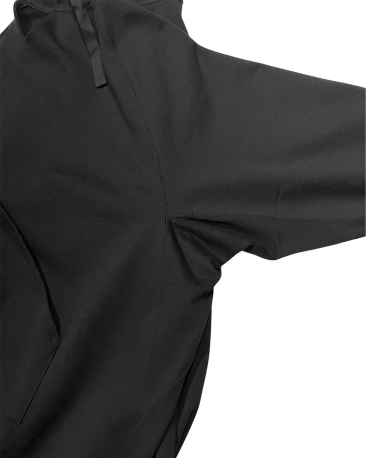 HAVERSACK / 812520　ハイゲージ裏毛　ラグランパーカー 05 BLACK