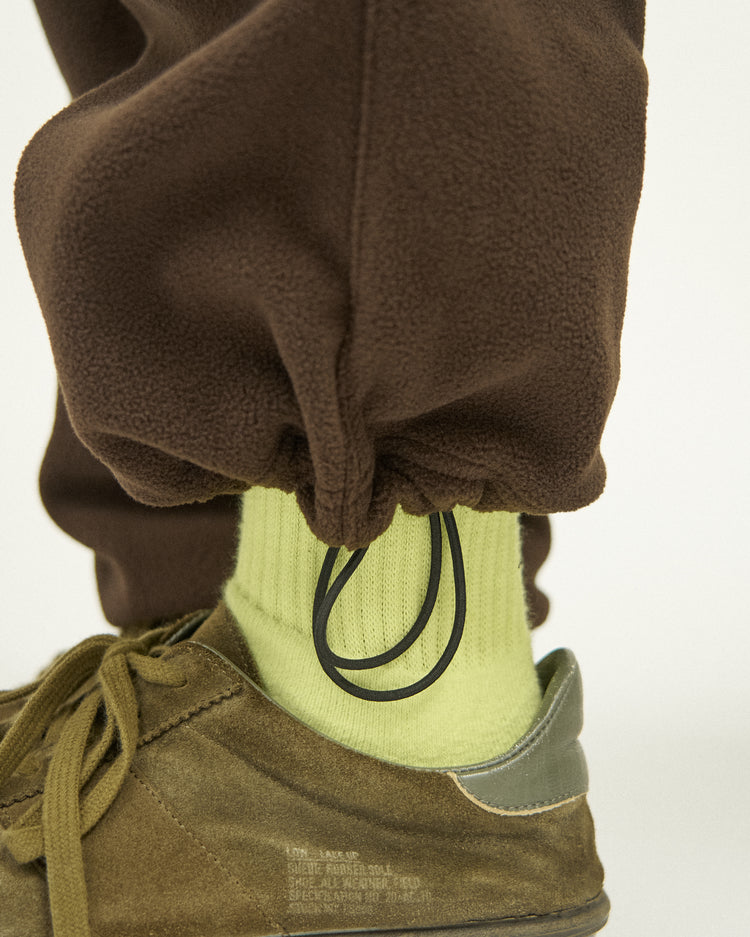 FreshService   "ReFresh!Service." FLEECE TRACK SUIT DARK BROWN