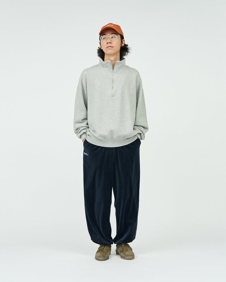 FreshService  HEAVY OZ HALF ZIP PULLOVER H.GRAY