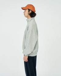 FreshService  HEAVY OZ HALF ZIP PULLOVER H.GRAY