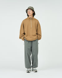 FreshService  HEAVY OZ HALF ZIP PULLOVER COYOTE