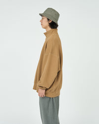 FreshService  HEAVY OZ HALF ZIP PULLOVER COYOTE