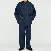 FreshService / CORPORATE DENIM KUNG-FU COVERALL ONE WASH