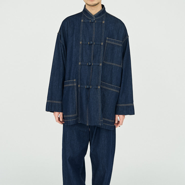 FreshService / CORPORATE DENIM KUNG-FU COVERALL ONE WASH