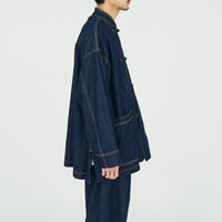 FreshService / CORPORATE DENIM KUNG-FU COVERALL ONE WASH