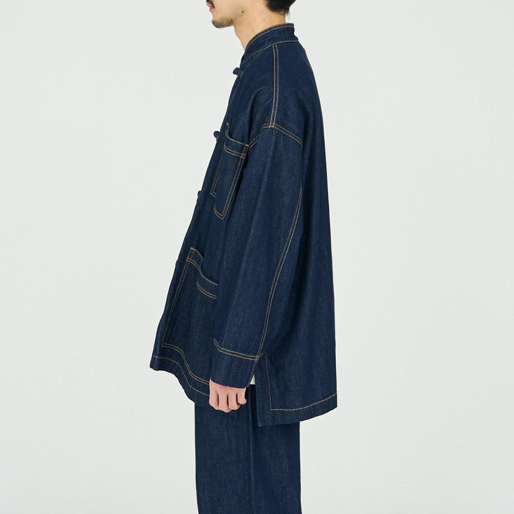 FreshService / CORPORATE DENIM KUNG-FU COVERALL ONE WASH