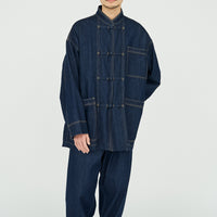 FreshService / CORPORATE DENIM KUNG-FU COVERALL ONE WASH