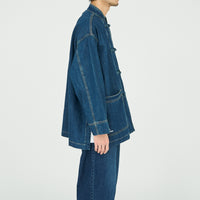 FreshService / CORPORATE DENIM KUNG-FU COVERALL FADE INDIGO