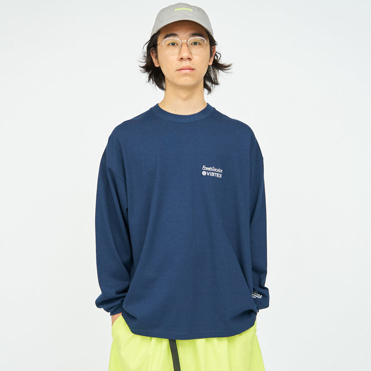 FreshService / VIBTEX for FreshService L/S CREW NECK TEE