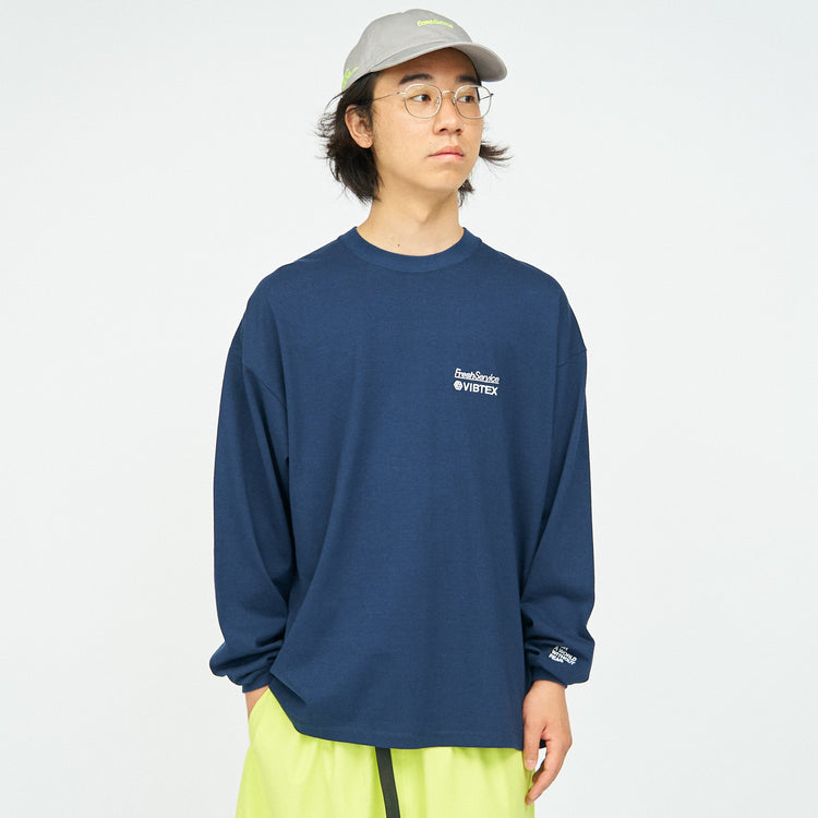 FreshService / VIBTEX for FreshService L/S CREW NECK TEE 