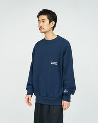 FreshService  VIBTEX for FreshService SWEAT CREW NECK PULLOVER NAVY