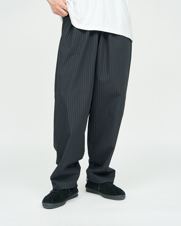 FreshService / CORPORATE EASY PANTS BK STRIPE