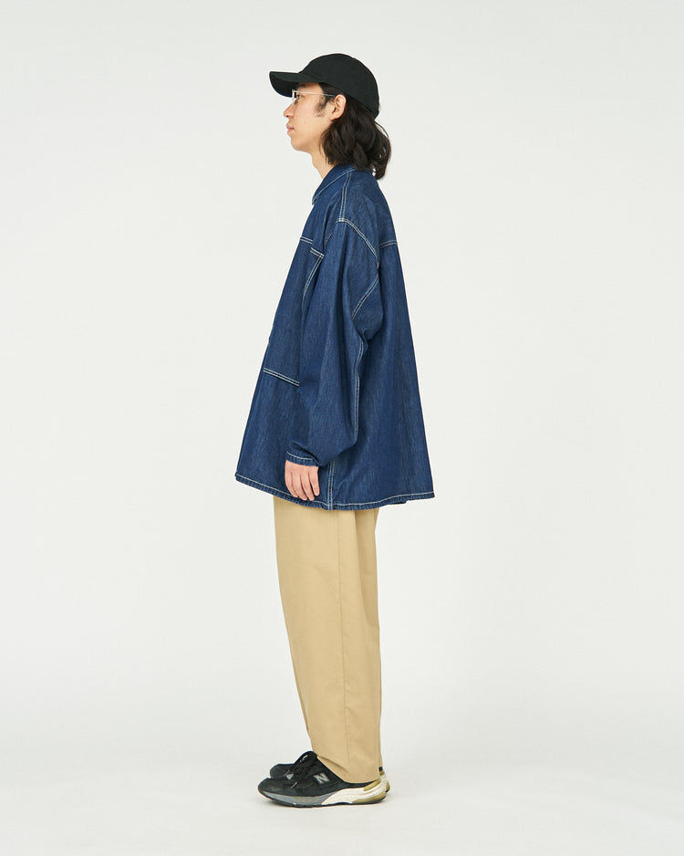 FreshService / DENIM PULLOVER SHIRT ONE WASH