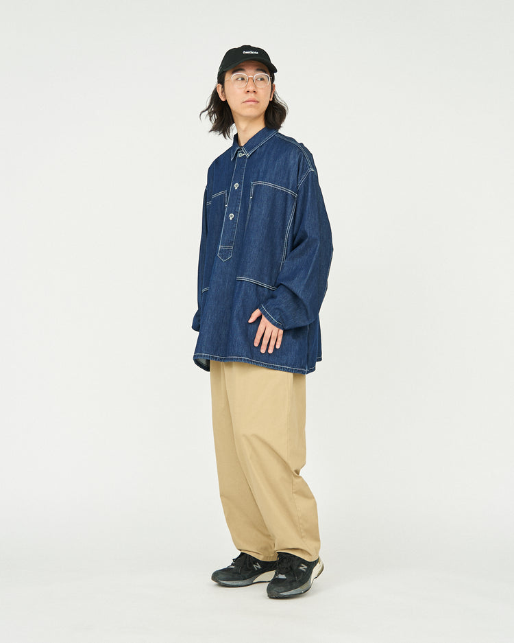 FreshService / DENIM PULLOVER SHIRT ONE WASH