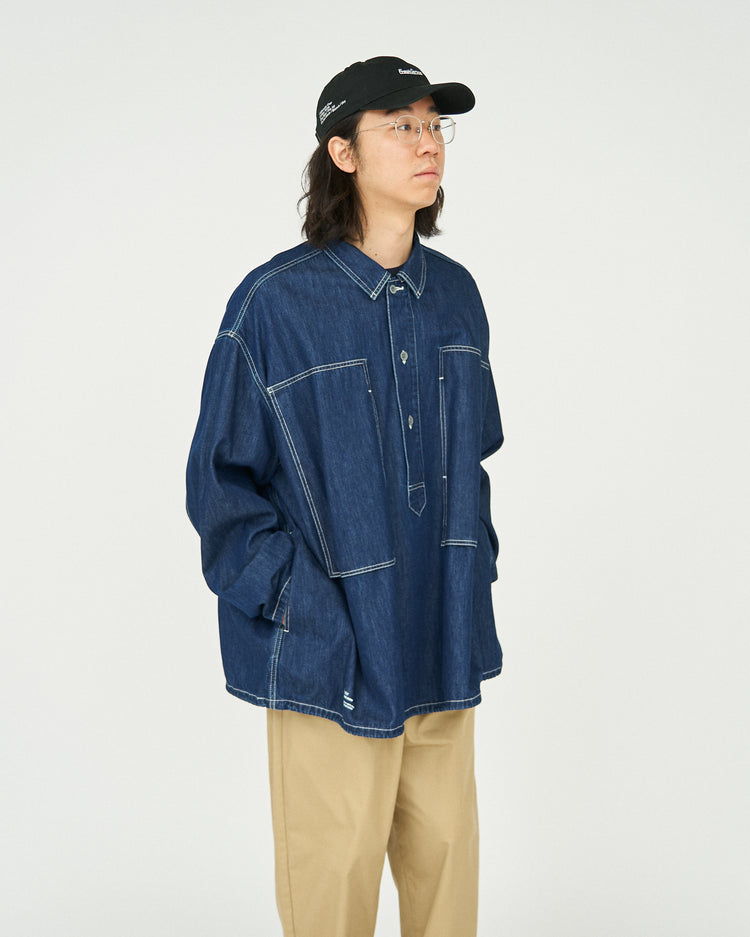 FreshService / DENIM PULLOVER SHIRT ONE WASH