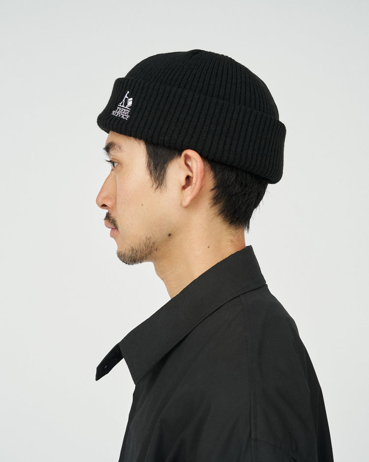 FreshService  THERMAL RIB KNIT WATCH CAP NAVY