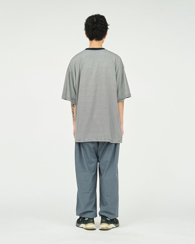 FreshService / MICRO BORDER S/S TEE  WHITE*NAVY