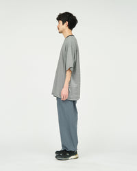 FreshService / MICRO BORDER S/S TEE  WHITE*BLACK