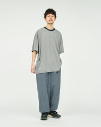 FreshService / MICRO BORDER S/S TEE  WHITE*BLACK