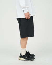 FreshService / CRISP COTTON CLIMBING SHORTS BLACK