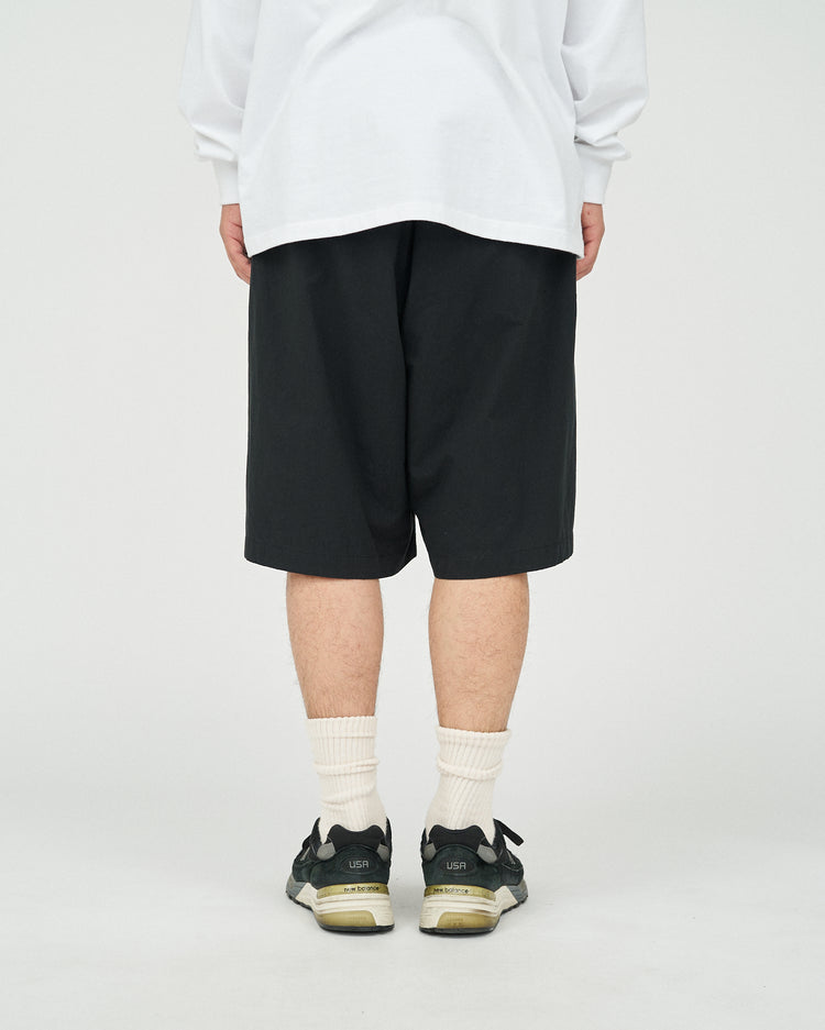 FreshService / CRISP COTTON CLIMBING SHORTS BLACK