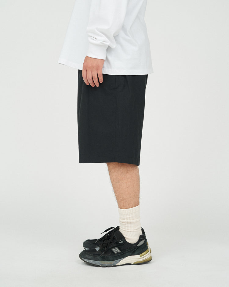 FreshService / CRISP COTTON CLIMBING SHORTS BLACK