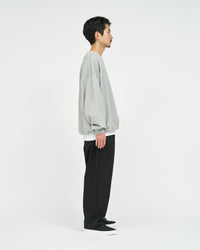 FreshService / LIGHT OZ CREW NECK SWEAT H.GRAY