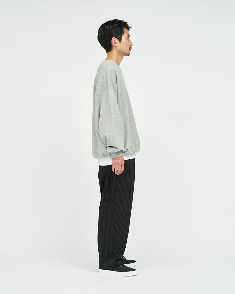 FreshService / LIGHT OZ CREW NECK SWEAT H.GRAY