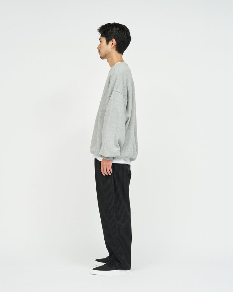 FreshService / LIGHT OZ CREW NECK SWEAT H.GRAY