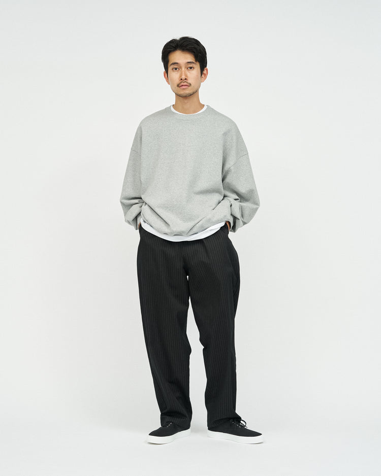 FreshService / LIGHT OZ CREW NECK SWEAT H.GRAY