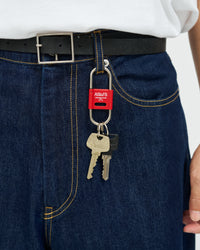 FreshService  AS×FS CARABINER KEYRING RED