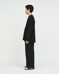 FreshService  UTILITY PILE L/S SET-UP BLACK