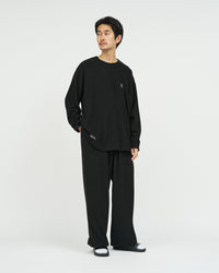 FreshService  UTILITY PILE L/S SET-UP BLACK