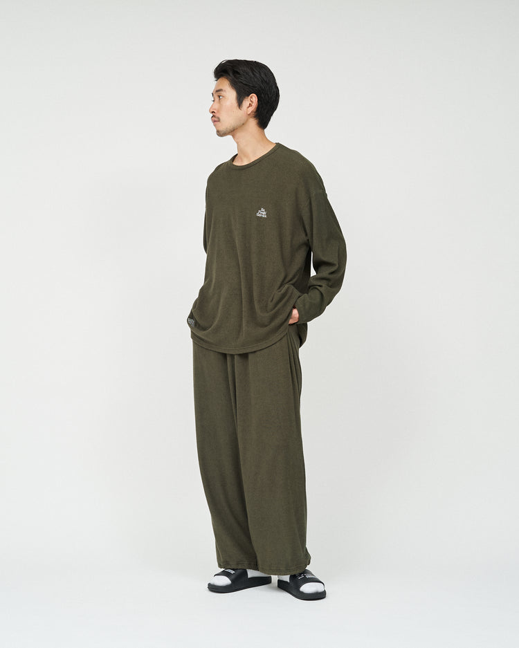 FreshService  UTILITY PILE L/S SET-UP KHAKI